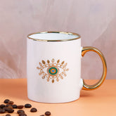 Evil Eye White Ceramic Mug